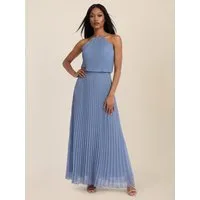 Apart Chiffonkleid mit Neckholder
