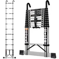 Bundviel Bockleiter Mehrzweckleiter Teleskopleiter Klappleiter Stehleiter Leiter 150 kg