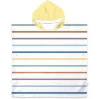 TOM TAILOR HOME Badeponcho Poncho KIDS, Midilänge, Frottier, Kapuze