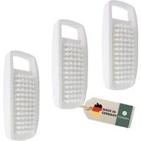 Hovedal Nagelbürste 3er Set Ersatz Nagelbürste, Nachfüllset für Halterung, Handwaschbürste, Handbürste zum Aufhängen, Nagelbürsten für Halter, Waschbürste