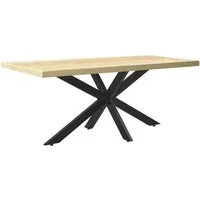 en.casa Tischgestell, »Oberau« Metall 150 x 78 x 71 cm Schwarz