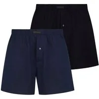 Bruno Banani Weiter Boxer Loose Fit (2er Pack) mit Knopfleiste