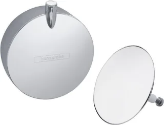 Hansgrohe Ab-u.Überlaufgarnitur Flexaplus S F-Set (Griff u.Stopfen) chrom, 58186000 58186000