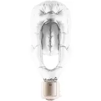 Krups Haartrockenhaube 2 Temperaturstufen, Kaltluft-Funktion, für voluminöses Haar, 600 W, langes Kabel, inkl. Aufbewahrungstasche, 600 Watt, weiß, CF6000N1