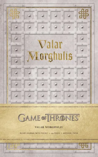 GAME OF THRONES: VALAR MORGHULIS HARDCOVER RULED JOURNAL
