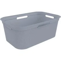 ROTHO Wäschekorb Rotho Wäschekorb Brisen 41 L misty blau