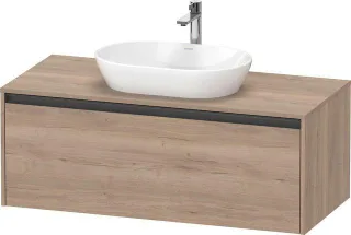 Duravit Ketho2 Konsolen-Waschtischunterbau wandhängend 1200x550x459 Az 1 Ei K24887055550000