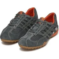 Geox U SNAKE ORIGINAL Schnürschuh, Schnürschuh, Freizeitschuh, Trekking Sneaker mit Lederinnensohle