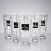 Mixcompany Glas Three Sixty Vodka Longdrinkgläser 6er Set – 0,3 L geeicht