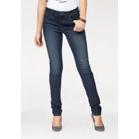 Arizona Slim-fit-Jeans Curve-Collection hohe Leibhöhe, Five-Pocket-Design, Zip-Fly