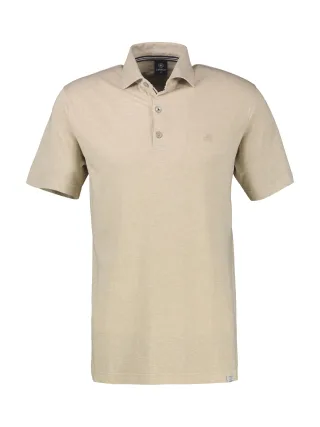 LERROS - POLO-KNOPF gravel beige - Gr. - XL