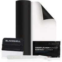 Blackshell Schutzfolie Lackschutzfolien Zuschnitte mit Werkzeug, Lackschutzfolie für alle glatten Oberflächen, 150µm, Steinschlagschutz