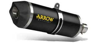 Sport Auspuff Arrow Race-Tech BLACK für CF Moto 800 MT Bj.2025-2026 EURO5+ eintragunsgfrei +ABE