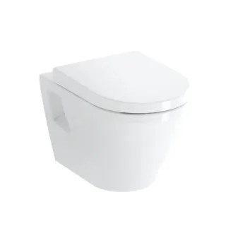 VitrA Integra Wand-Tiefspül-WC 7062B003-0075 35,5x54cm, 3/6 l, ohne Spülrand, ohne Bidetfunktion, weiß