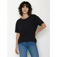 GreenBomb T-Shirt Feel Basic Motiv Basic (1-tlg., 1) lockerer Schnitt, leichter Fall, vorne kürzer als hinten