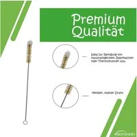 varivendo Reinigungsbürste Wollschopfbürste Reinigungsbürste 220mm Farblos 1 Stück, Badezimmer, (Stück, 1-tlg., Wollschopfbürste), Flaschenbürste Bürste Reinigungsbürste Spülbürste