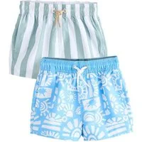 Next Badeshorts Badeshorts, 2er Pack (2-St)