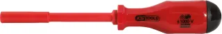 KS Tools 1/4" Bit-Schraubendreher mit Schutzisolierung und Magazin - 117.1625