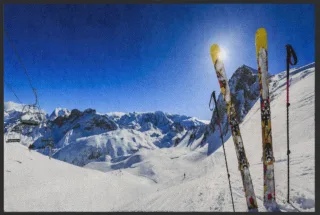 Fussmatte SKI 4678 | Größe: 60 cm x 45 cm