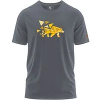 FORSBERG T-Shirt Mikkelson T-Shirt mit Polygonbär