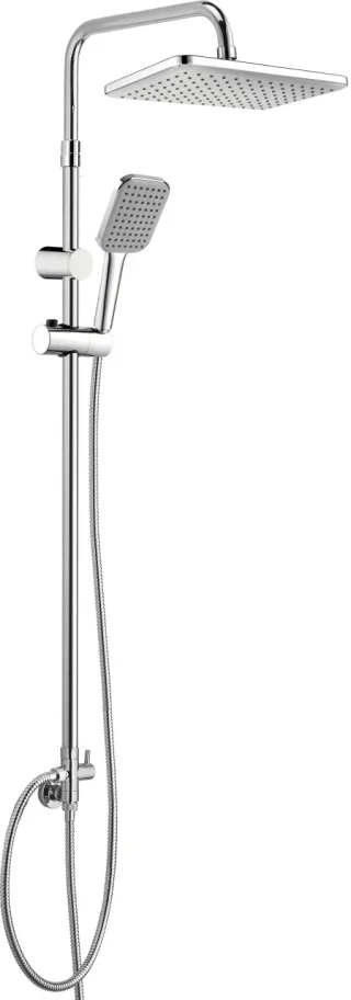 Neuesbad Serie 100 Dusche Standrohr ohne Armatur, Chrom NB1DENUT05XM1