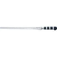 Serie 1905 Lachs- / Schinkenmesser flexibel, Kullenschliff, 32cm schwarz/silber