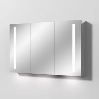 Sanipa Reflection Aluminium-Spiegelschrank ALEX 120 mit LED-Beleuchtung, AU4159Z AU4159Z