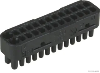 HERTH&BUSS Halter, Kontaktträger, 26 - polig, Code A schwarz - 50390072