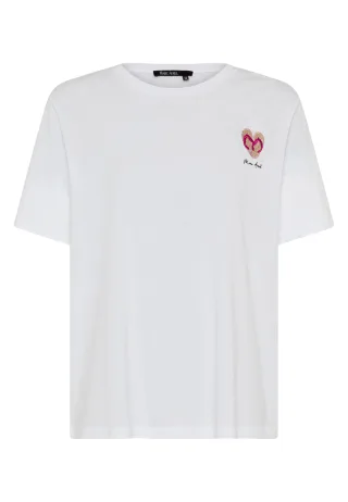 Marc Aurel - Shirt mit Print white - Gr. - 36