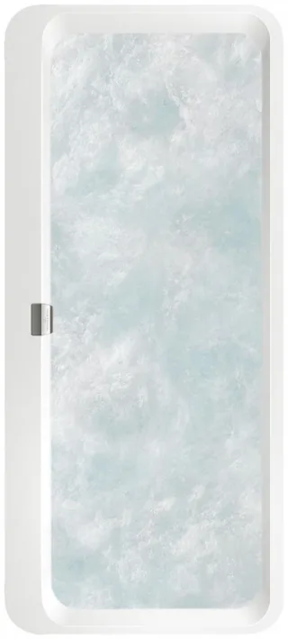 Villeroy & Boch Whirlpool SquaroEdge12, weiss, Hydropool Entry, T. Pos. 2, Trio Ablauf UHE180SQE7B2V01