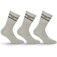 Fila Socken UNISEX LIFESTYLE PLAIN SOCKS (3-Paar, 3 Paar) mit Logo-Schriftzug