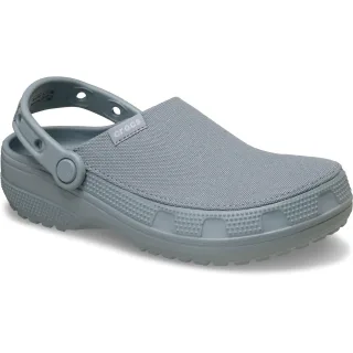 Crocs Classic Gefertigte Textil Damen Clogs in Beton