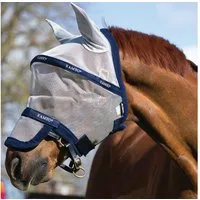 Horseware Fliegenmasken Horseware Rambo Plus Fly Mask Untreated