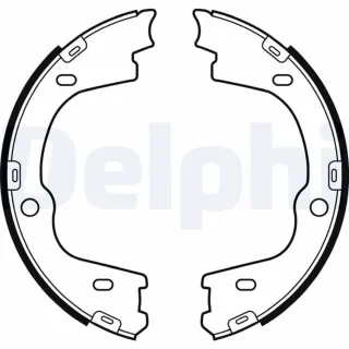Delphi Bremsbacken hinten Hyundai H-1 LS2086