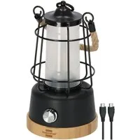 Brennenstuhl LED Laterne Akku Camping LED CAL 1 AC 350lm IP44, Dimmfunktion, USB-Anschluss mit Ladefunktion, LED fest integriert