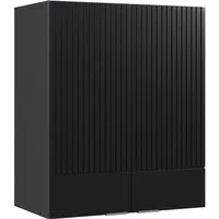 Vicco Hängeschrank Fame-Line, Schwarz gestreift/Anthrazit, 60 cm (1-St)