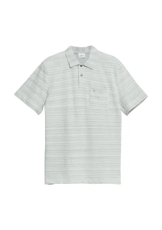 s.Oliver - Polo-Shirt creme - Gr. - XXL