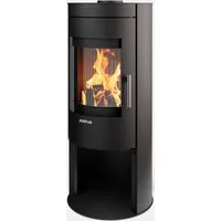 JUSTUS Kaminofen Aiana, Exklusiv, !schau das Video!, 6 kW, Zeitbrand, Lieferung bis ins Wohnzimmer, externe Verbrennungsluft möglich