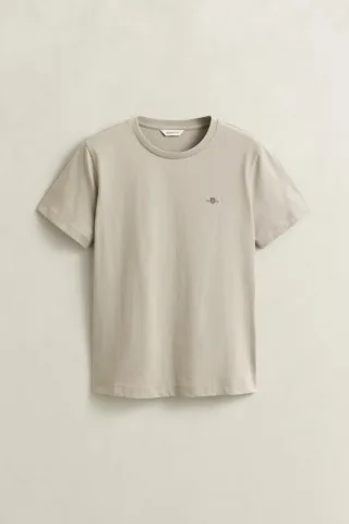 GANT - Shield T-Shirt country beige - Gr. - S