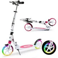 YEE RUN Cityroller für Kinder, Jugendliche und Erwachsene, höhenverstellbar und faltbar.