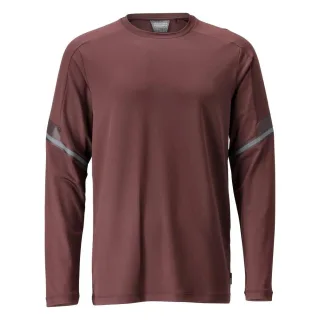 MASCOT Herren Langarmshirt Bordeaux L - 22281-461-22-L