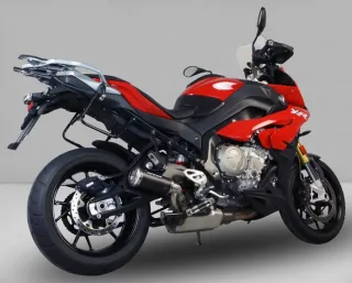 Sport Auspuff Bodis GPC-RS II-GEX Edelstahl schwarz BMW S 1000 XR Bj. 2015-2019 EURO-3/EURO-4 +ABE