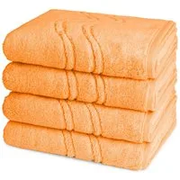 ROSS Handtuch Set Cashmere feeling, Walkfrottee (Spar-Set, 4-St), 4 X Handtuch im Set - Baumwolle - Saugstark