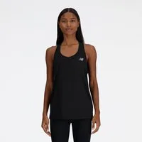 New Balance Tanktop Sport Essentials Tank Womens TOP-36325 mit Ringerrücken, ärmellos, aus Polyester, lockere Passform