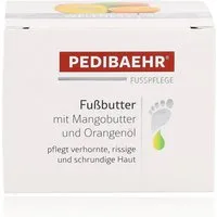 Pedibaehr Fußbutter Pedibaehr Fußbutter mit Mangobutter & Orangenöl 75ml exotisches Dufterlebnis, 1-tlg., intensiv pflegend mit Sheabutter, Bienenwachs und Olivenöl