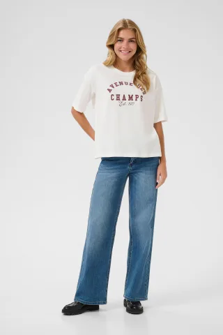 T-shirt KAharries Oversize fit white