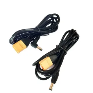 Skyzone FPV Goggles DC Power Supply Cable 5.5x2.1mm to XT60 1.2m for SKY04X CobraX SKY02O SKY03 FPV Goggles