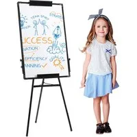 JEOBEST Magnettafel Stativ-Whiteboard 60 x 90cm, Whiteboard mit Ständer, Höhenverstellbar