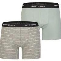 HAPPY SHORTS Retro Boxer Classic (2-St) Retro-Boxer retroshorts boxershorts