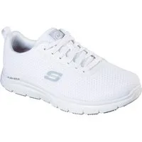 Skechers Berufsschuh Schnürschuh für Gastronomie,Pflege mit gepolsterter Innensohle